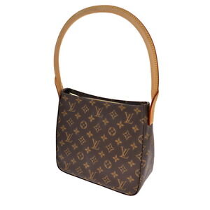 Louis Vuitton Looping One Shoulder Bag Monogram Canvas Brown LV
